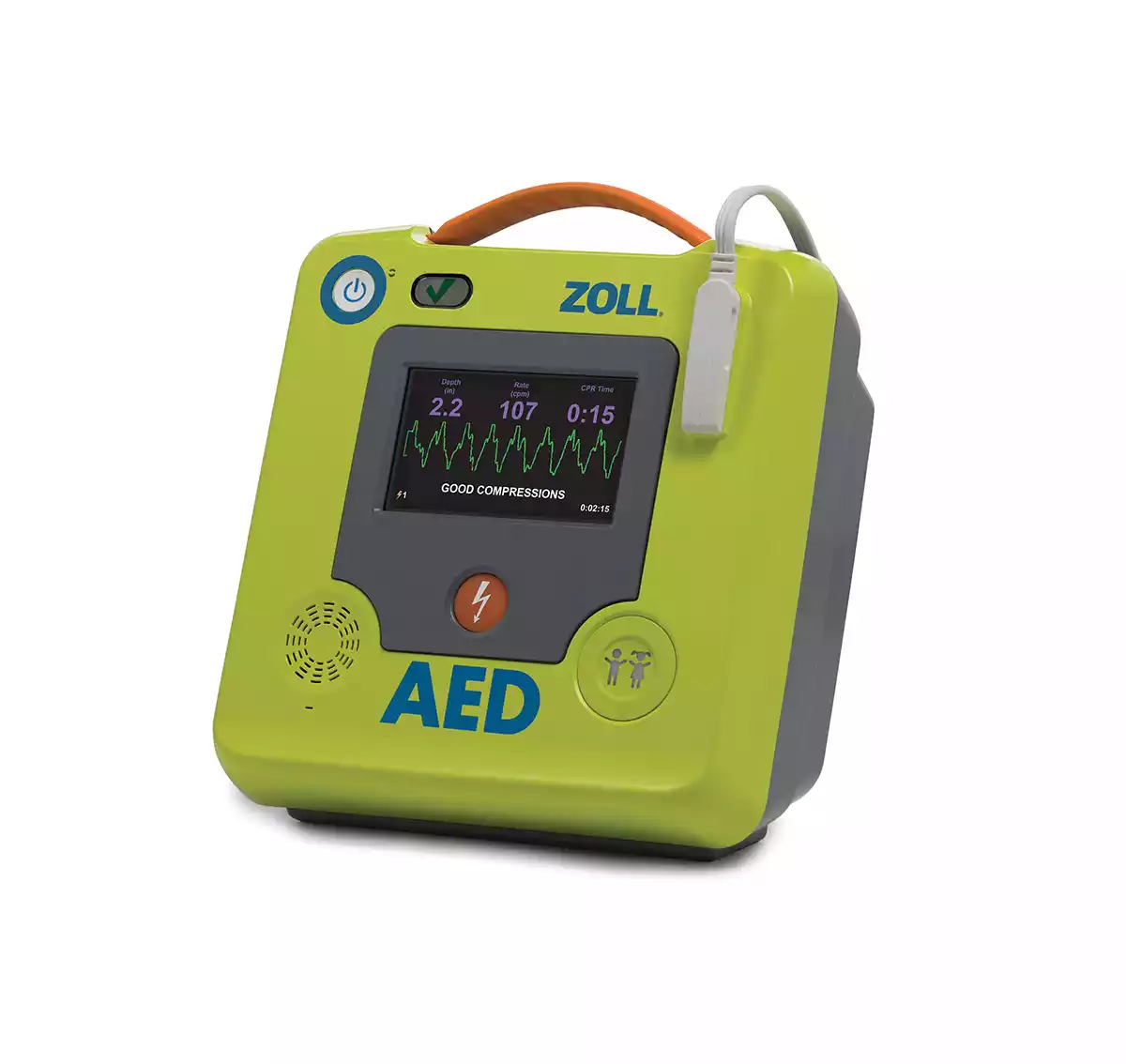 Desfibrilador Externo Automatizado ZOLL AED 3 BLS – Solución Avanzada de RCP para Emergencias