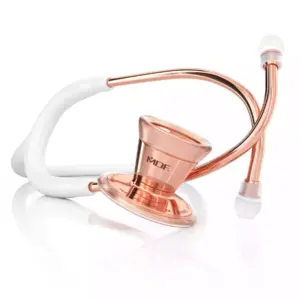 Estetoscopio MDF ProCardial Rose Gold White